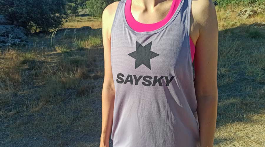 Saysky Camiseta sin mangas de mujer