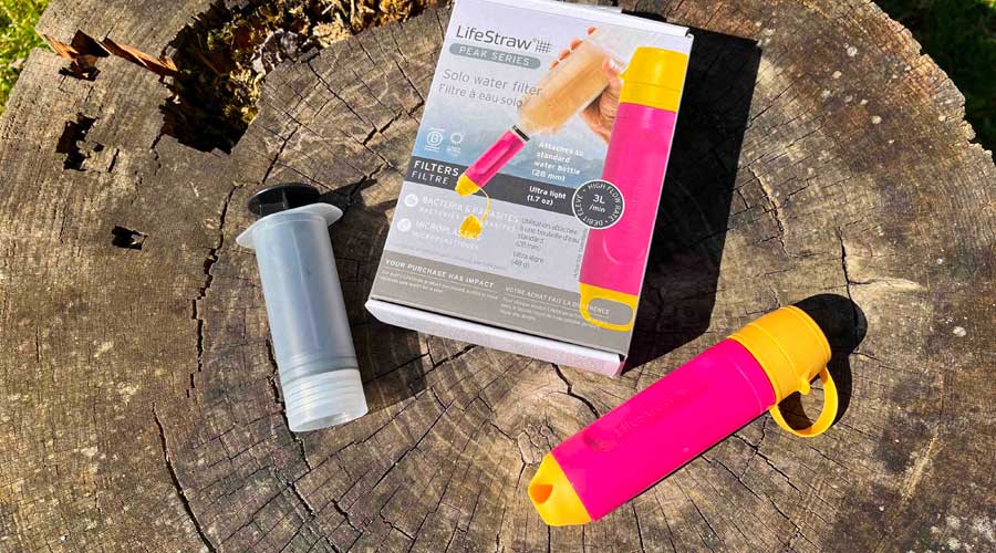 Filtro Peak Solo de LifeStraw: Un aliado esencial para el trail running y las aventuras al aire libre