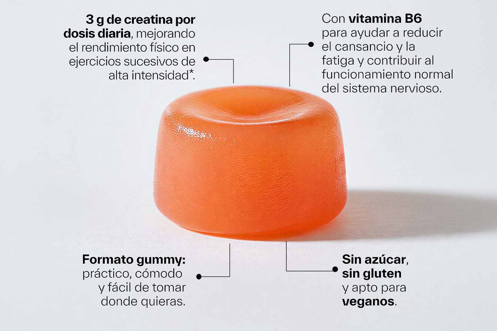 NDL Pro-Health lanza Creatine Gummies, las gominolas de creatina.